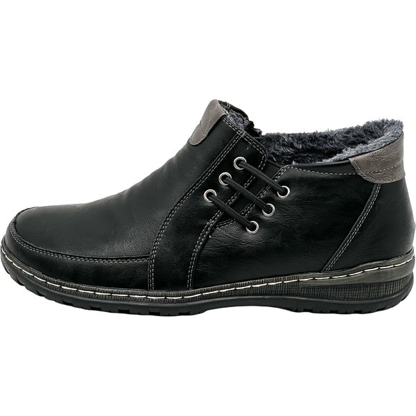 Boots Stiefeletten gefüttert Schwarz 38