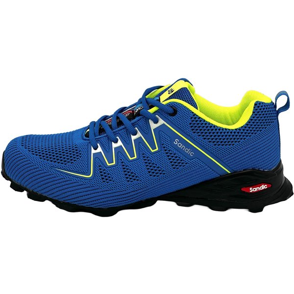 Running Trekkingschuhe Sportschuhe Königsblau-Grün 42