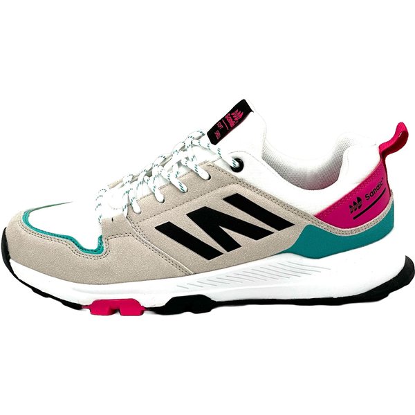 Trekkingschuhe Outdoor Wanderschuhe Soft shell Beige-Weiß-Fuchsia 39