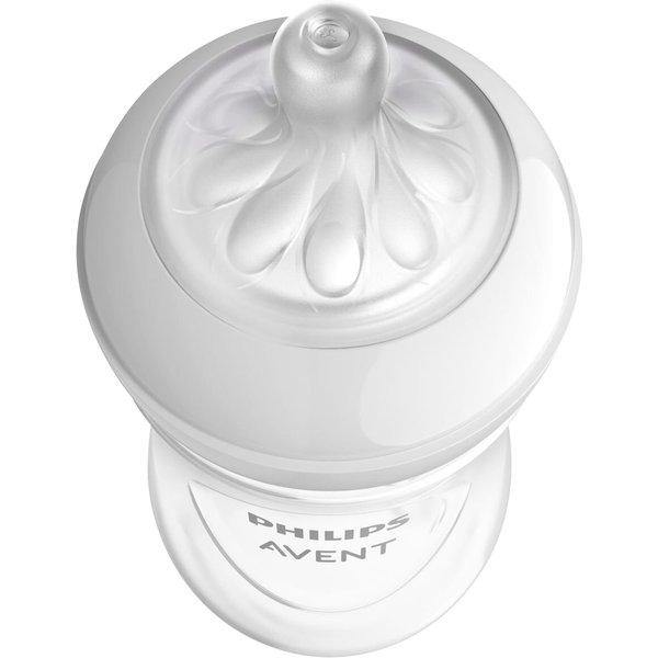 Philips Avent 2er-Pack Natural Response Sauger, Silikon, Stufe 4, ab 3M