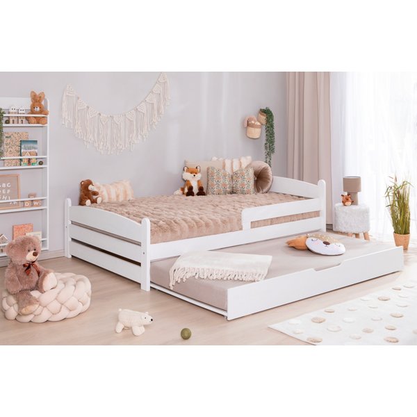 Ticaa Einzelbett „Mello“, Kinderbett, Jugendbett, Schlafzimmer, Kinderzimmer