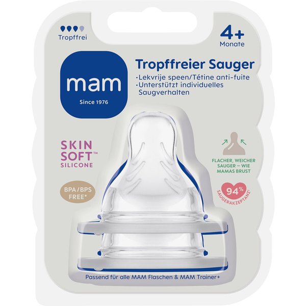 2er-Pack Trinksauger tropffrei ab 4M