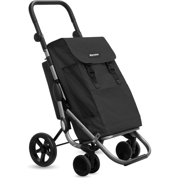 Einkaufstrolley GO PLUS PREMIUM, schwarz