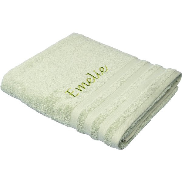 Badetuch personalisiert mit Namen, 150x100 cm, 100% Baumwolle
