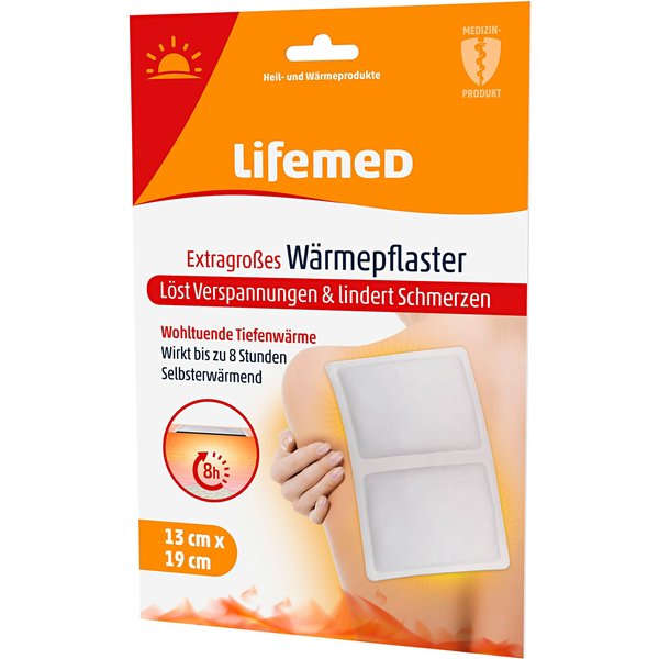 Extragroßes Wärmepflaster, 3 Stück