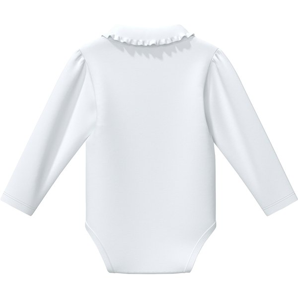 S.Oliver Body langarm mit Kragen Blumen