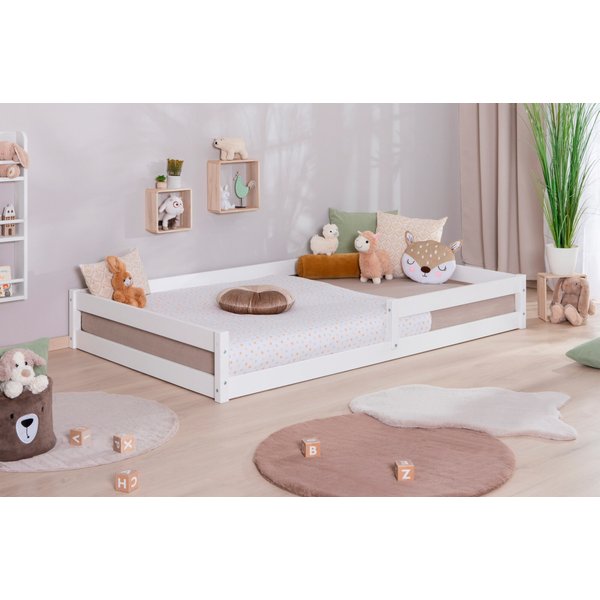 Ticaa Bodenbett „Emi“, Kinderbett, Jugendbett, Schlafzimmer, Kinderzimmer