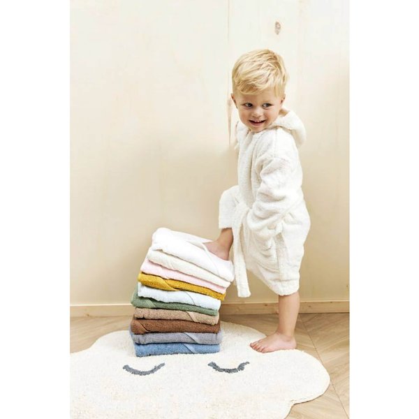Meyco Baby Kapuzenbadetuch 75x75 cm grau