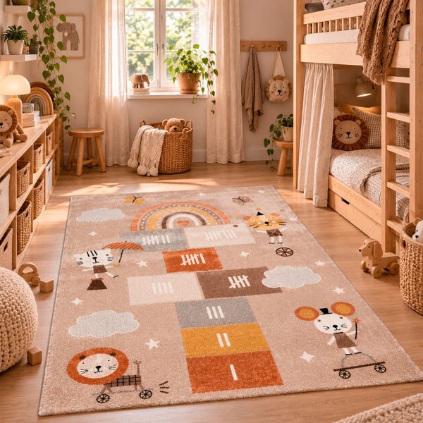 Pergamon Kinder Teppich Maui Kids Spielwelt
