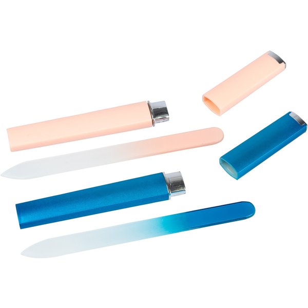 Glas-Nagelfeile „Elegant", 2 Stück