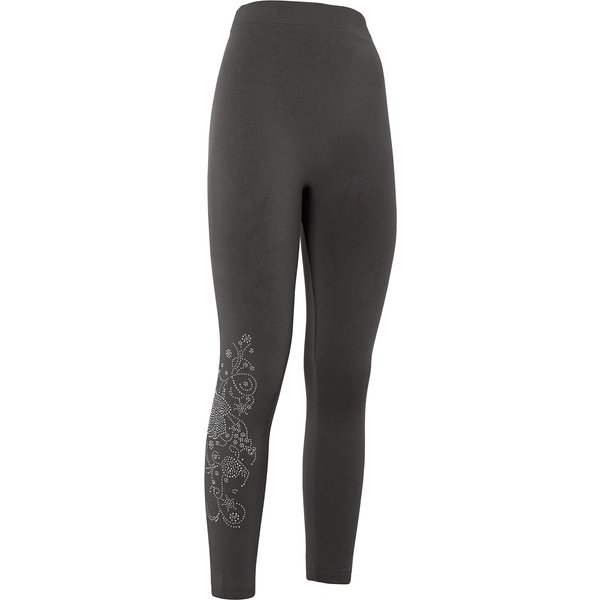 Fashion-Kuschel-Leggings, Größe: S, grau