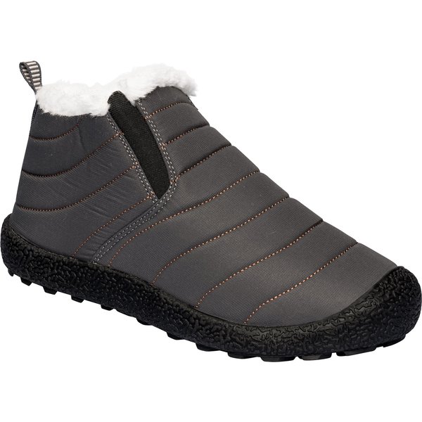 Kuschel-Kurzstiefelette „Flexi“, Größe: 39, anthrazit
