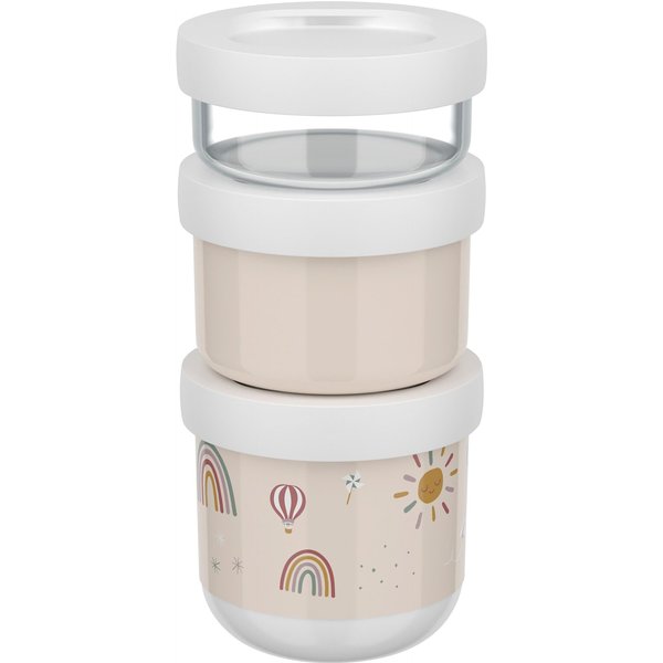 Mepal Mio 3-tlg. Snackbox
