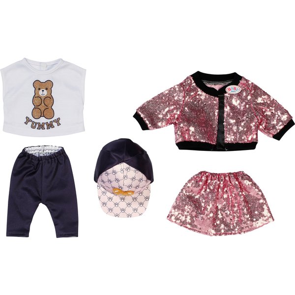 Zapf Creation Baby Born Puppen Outfit Glam 43cm