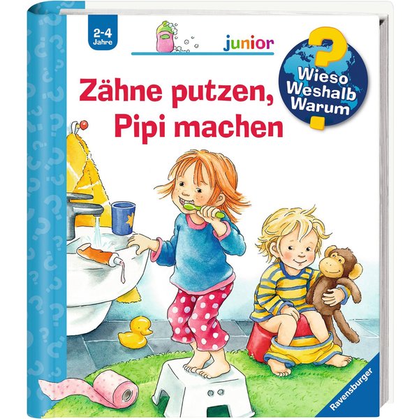 Sachbuch Zähne putzen, Pipi machen