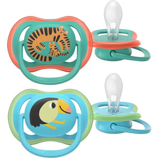Philips Avent 2er-Pack Schnuller ultra air, 6-18M