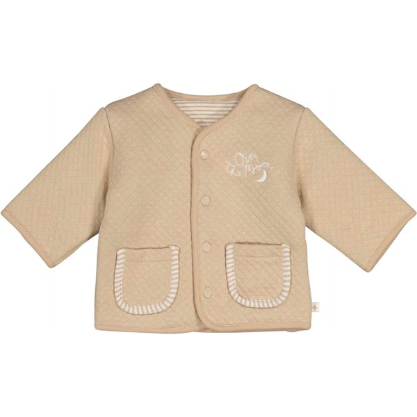 Feetje Wendejacke Ringel Mond Waffelpiqué