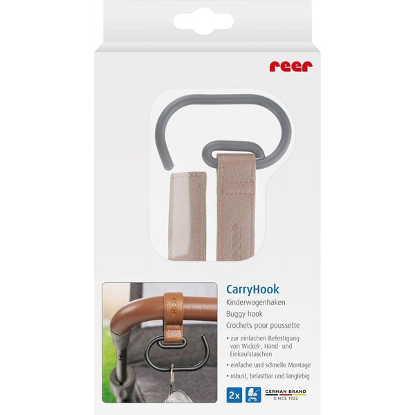 Reer 2er-Pack Clip&Go Befestigungshaken