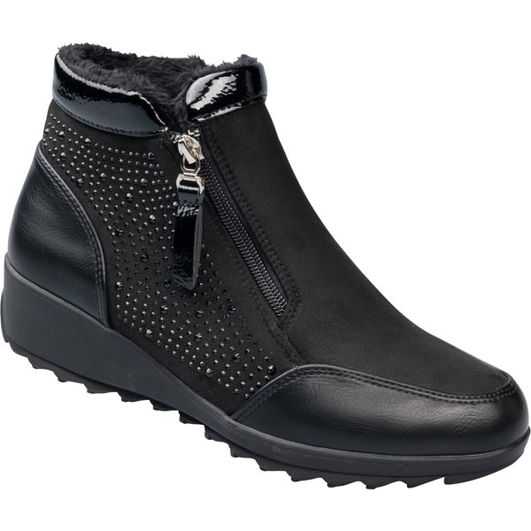 Stiefelette "Rita" mit Reißverschluss, gefüttert