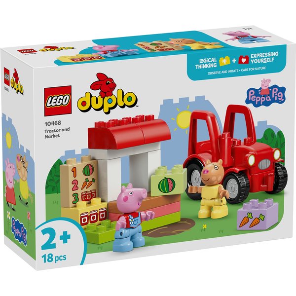 LEGO Duplo Traktor und Marktstand