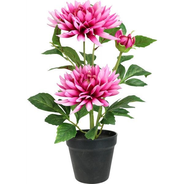 Kunstblume "Chrysanthemen im Topf"