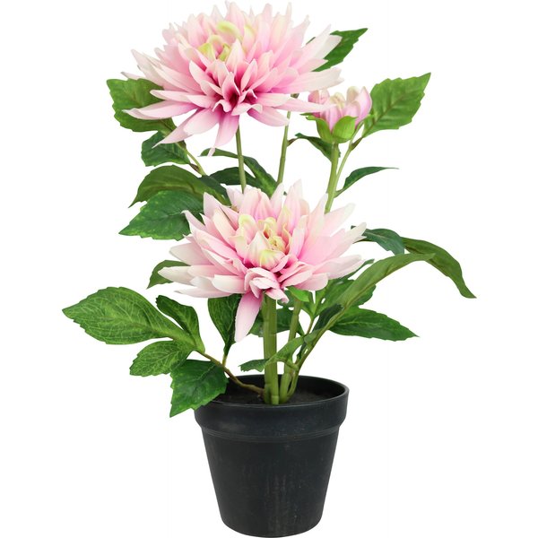Kunstblume "Chrysanthemen im Topf"