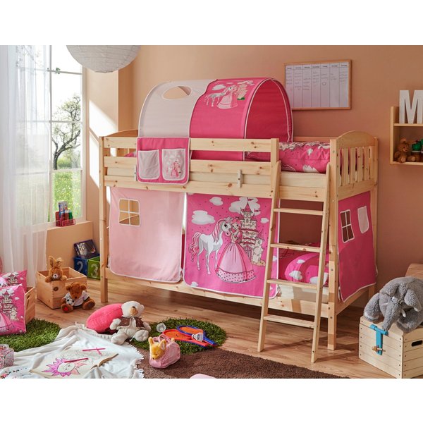 Ticaa Etagenbett Erni Country-V Kiefer Natur Motiv