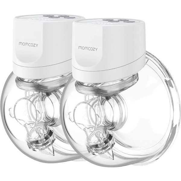 Momcozy Elektrische Doppelmilchpumpe S12 Pro, tragbar