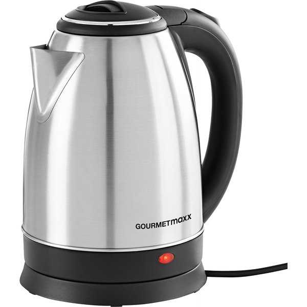 GOURMETmaxx Edelstahl-Wasserkocher, 1,8 l