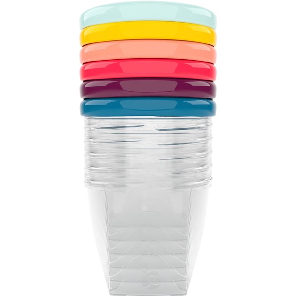 Babymoov 6er-Pack Behälter für Babynahrung 250ml