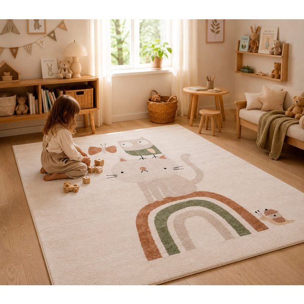 Pergamon Kinder Teppich Happy Kids