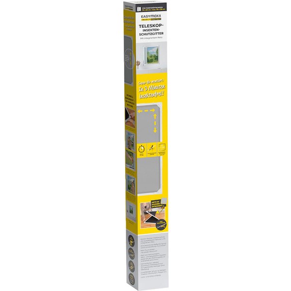 EASYmaxx Teleskop-Insektenschutzgitter "Magic Fit"