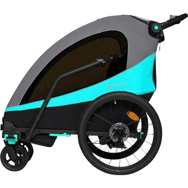 Kinderkraft Fahrradanhänger 3in1 NAVA