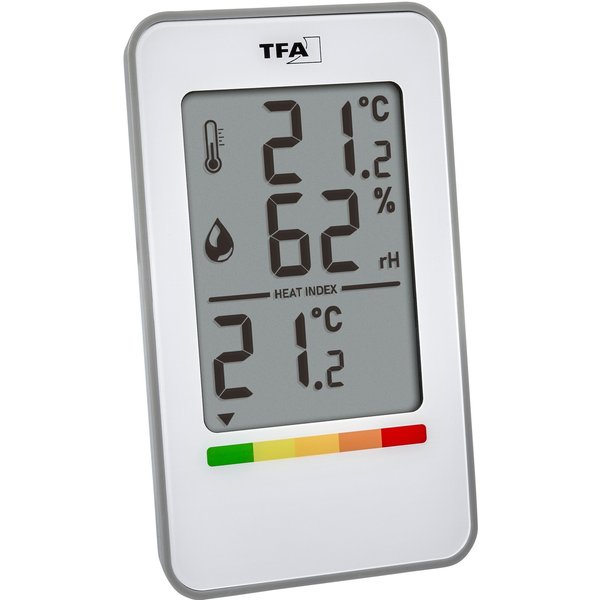 Digitales Thermo-Hygrometer mit Heat-Index
