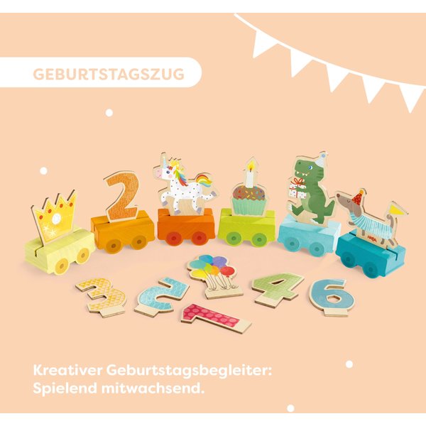 Haba Geburtstagszug