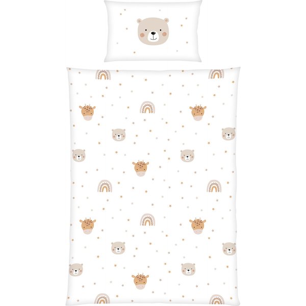 Baby Best Flanell Wende-Bettwäsche 40x60 / 100x135 cm
