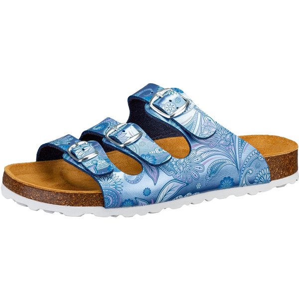 Pantolette "Bioline Lady Power", Größe: 39, blau