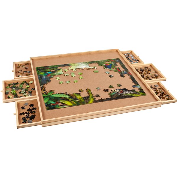 Puzzletisch "Premium" mit 6 Schubladen, bis zu 1500 Teile