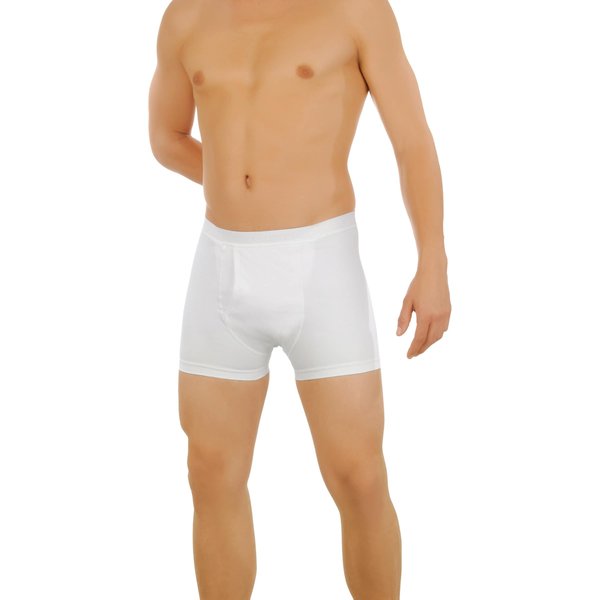 Inkontinenz Herrenshort "100", Größe: L, weiß