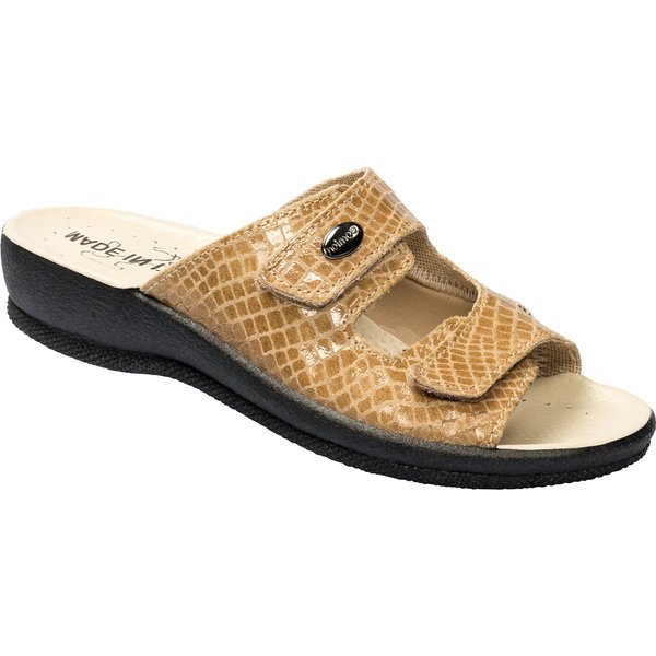 Komfort-Pantolette „Paula“, Größe: 39, beige