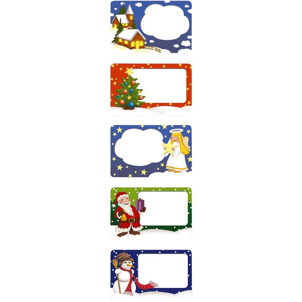 WENKO® Weihnachts-Etiketten, 100 Stück