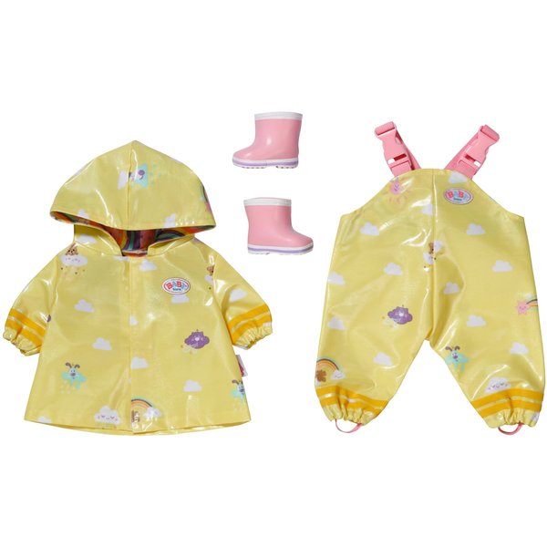 Zapf Creation Baby Born Puppen Outfit Regen 43cm