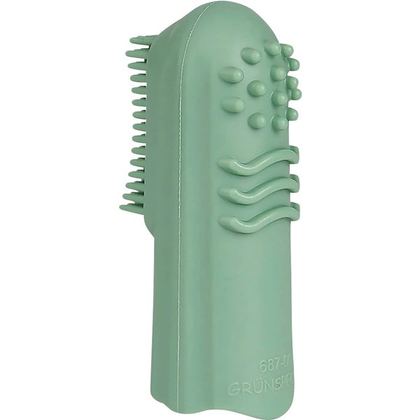 Grünspecht Fingerzahnbürste aus Naturkautschuk