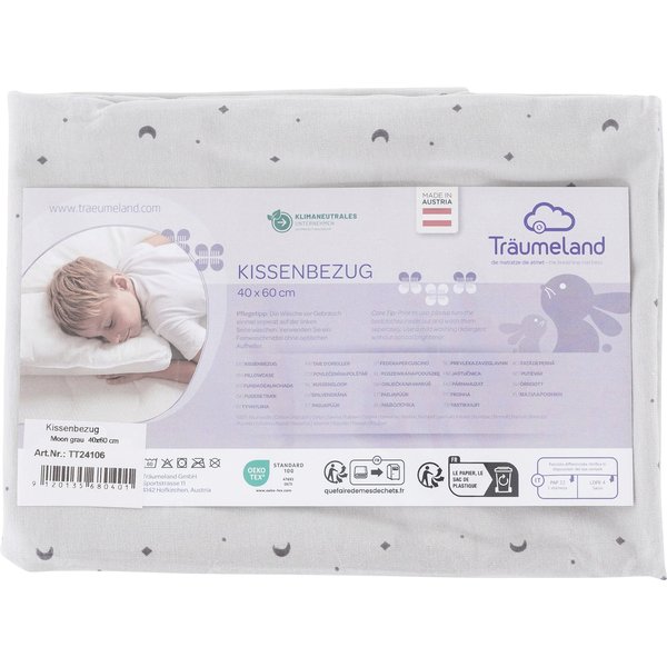 Träumeland Kissenbezug für Wolke Babykopfkissen 40 x 60 cm
