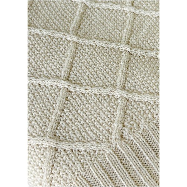 Kaiser Babydecke Wool aus Merino-Wolle 80x100 cm