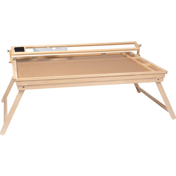 Puzzletisch "Premium" mit LED-Licht, 4 Schubladen, Lupe, mit Beinen, klappbar, für 500 Teile