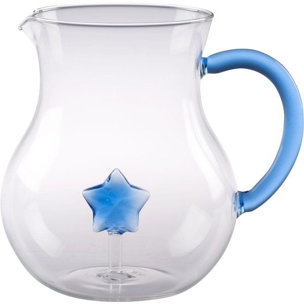 3D-Glaskaraffe „Stern“, 1,6 l