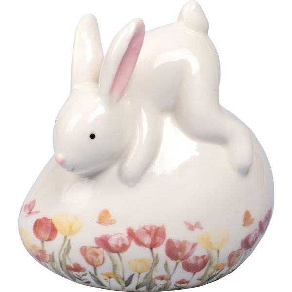 Dekofigur "Keramik-Kletterhase"