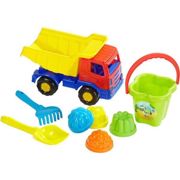 Sandspielzeug-Set mit Kipper 8-tlg.