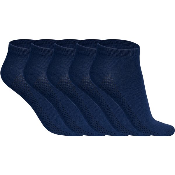 Sneaker-Socken, 5 Paar, Größe: 35